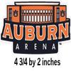 5 Inch Auburn Arena University Tigers AU Logo Removable Wall Decal Sticker Art NCAA Home Room Decor 5 by 2 Inches view 2