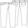 Classroom Uniforms Big Girl's 5 Pocket Stretch Skinny Pant Pants, Dark Navy, 14 view 2