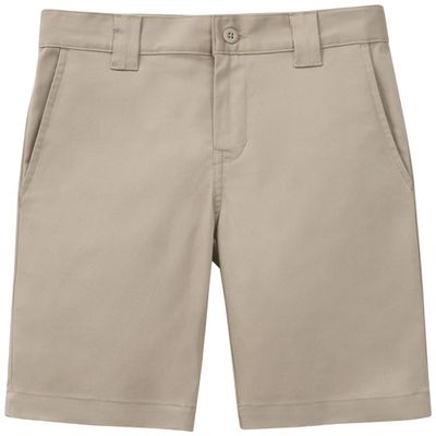 Classroom School Uniforms Boys' Big Husky Stretch Slim Fit Short, Khaki, 8H