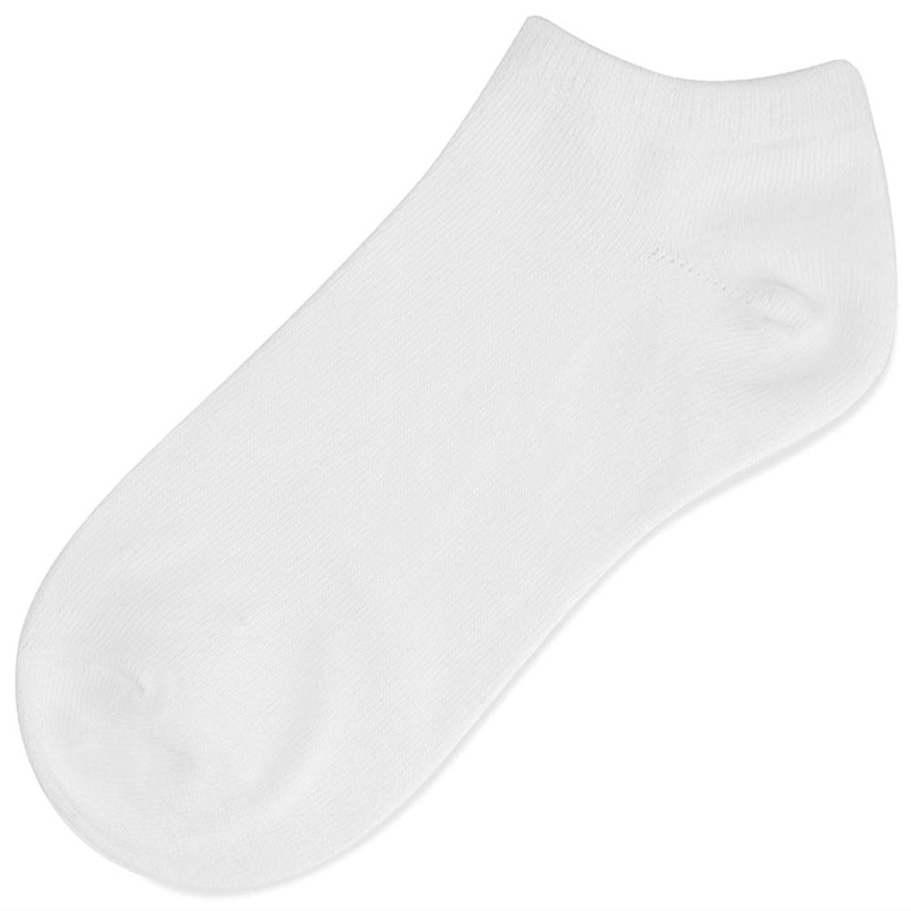 Classroom Uniforms Athletic No Show Socks 3PK Sockshosiery, White, XL