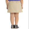 Classroom Uniforms Big Girl's Plus Size Pleated Scooter Skirt, Khaki, 20h view 3