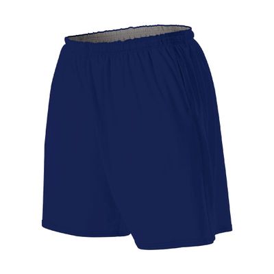 Alleson Athletic Unisex-Teen Youth Training Shorts with Pockets, Navy, Large