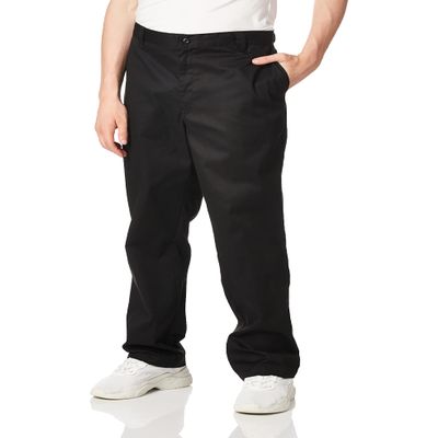 Classroom School Uniforms Boys' Big Husky Narrow Leg Pant, Black, 8H
