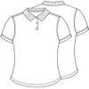 Classroom School Uniforms girls Fit Moisture Wicking Polo Shirt, Dark Purple, Large US view 2