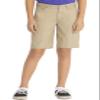 Classroom School Uniforms girls Plus Size Low Rise Khaki Shorts, Khaki, 16 Husky view 1