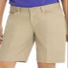 Classroom School Uniforms girls Plus Size Low Rise Khaki Shorts, Khaki, 16 Husky view 4
