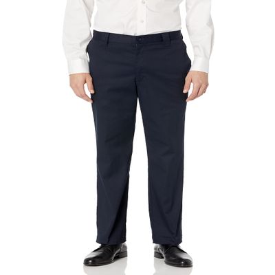 Classroom School Uniforms Boys' Big Husky Narrow Leg Pant, Dark Navy, 8H