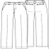 Classroom School Uniforms Boys' Big Husky Narrow Leg Pant, Dark Navy, 8H view 3