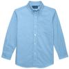 Classroom School Uniforms Boys' Little Long Sleeve Oxford Shirt, Light Blue, 5 view 1