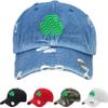 ALLNTRENDS Adult Hat Shamrock St Patrick's Vintage Dad Embroidered Irish (Camo) view 1