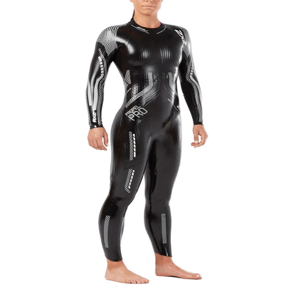 2XU Women's Propel Pro Wetsuit (Black/Silver, S)