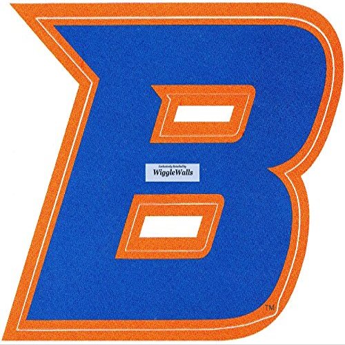 4 Inch BSU Broncos Boise State University Logo Removable Wall Decal Sticker Art NCAA Home Room Decor 4 by 3 Inches