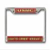 MilitaryBest US Marine Corps Master Gunnery Sergeant License Plate Frame view 1