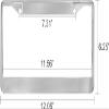 MilitaryBest US Marine Corps Master Sergeant License Plate Frame view 2