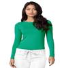 Adar Underscrubs for Women 2 Pack - Long Sleeve Underscrub Comfort Tee - 2902 - Spearmint - XXS view 2