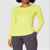 Adar Uniforms Underscrubs for Women 2 Pack - Long Sleeve Comfort Tee - 2902 - Citron - XL view 3