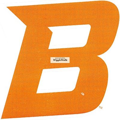 4 Inch BSU Broncos Boise State University Logo Removable Wall Decal Sticker Art NCAA Home Room Decor 4 by 3 Inches