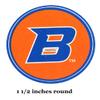 1.5 Inch BSU Broncos Boise State University Logo Removable Wall Decal Sticker Art NCAA Home Room Decor 1.5 Inches view 2