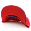 Diversity & Inclusion D&I. Plain Adjustable Snapback Hats Caps Flat Bill Visor - Red Blue view 2