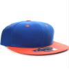 Diversity & Inclusion D&I. Plain Adjustable Snapback Hats Caps Flat Bill Visor - Royal Orange view 1
