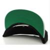 Diversity & Inclusion D&I. Plain Adjustable Snapback Hats Caps Flat Bill Visor - Black White view 2
