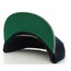Diversity & Inclusion D&I. Plain Adjustable Snapback Hats Caps Flat Bill Visor - Navy Gray view 2