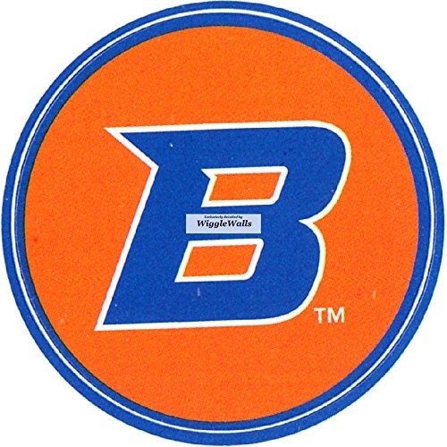 2 Inch BSU Broncos Boise State University Logo Removable Wall Decal Sticker Art NCAA Home Room Decor 2 Inches