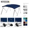 Seamander Bimini Top for Boats,3-4 Bow 14 Different Size Boat Canopy,Includes Bimini Top Hardwares and Boot Cover,4 Bow 8ft Length 85in - 90in Width 54in Height view 2
