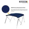 Seamander Bimini Top for Boats,3-4 Bow 14 Different Size Boat Canopy,Includes Bimini Top Hardwares and Boot Cover,4 Bow 8ft Length 85in - 90in Width 54in Height view 4