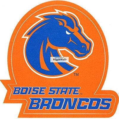 3 Inch Duster Bronco BSU Broncos Boise State University Logo Removable Wall Decal Sticker Art NCAA Home Room Decor 3 1/2 by 3 Inches