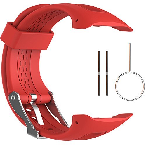 Band for Garmin Forerunner 10/15, Soft Silicone Replacement Watch Band Strap for Garmin Forerunner 10/15