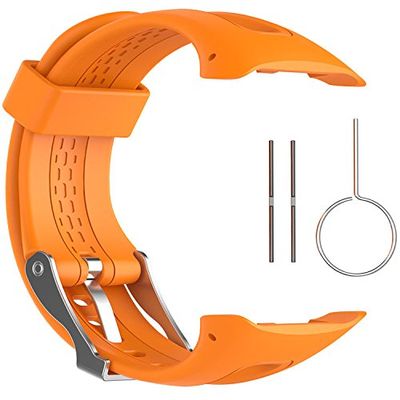 Band for Garmin Forerunner 10/15, Soft Silicone Replacement Watch Band Strap for Garmin Forerunner 10/15