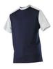 Alleson Athletic Boys Youth Mock Mesh Baseball Jersey, Navy/White, Large