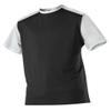 Alleson Athletic Men's Mock mesh Baseball Jersey, Black/White, Large view 1