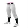 Alleson Athletic Girl's Fastpitch/Softball Speed Premium Pant, White, S view 2