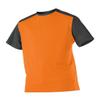 Alleson Athletic Boys Youth Mock Mesh Baseball Jersey, Orange/Black, Small view 1