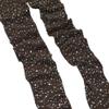 LUCKELF Sexy High Waist Tights Sparkle Rhinestone Fishnets Party Rhinestone Mesh Stockings (Free Size, Coffee) view 4