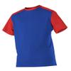 Alleson Athletic Men's Mock mesh Baseball Jersey, Royal/Scarlet, Medium view 1