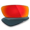 Mryok Polarized Replacement Lenses Compatible with Oakley Twitch Sunglasses, HD Polarized, UV Protection, Impact Resistant & Perfectly Fit - Fire Red view 1