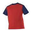 Alleson Athletic Boys Youth Mock Mesh Baseball Jersey, Scarlet/Navy, Large