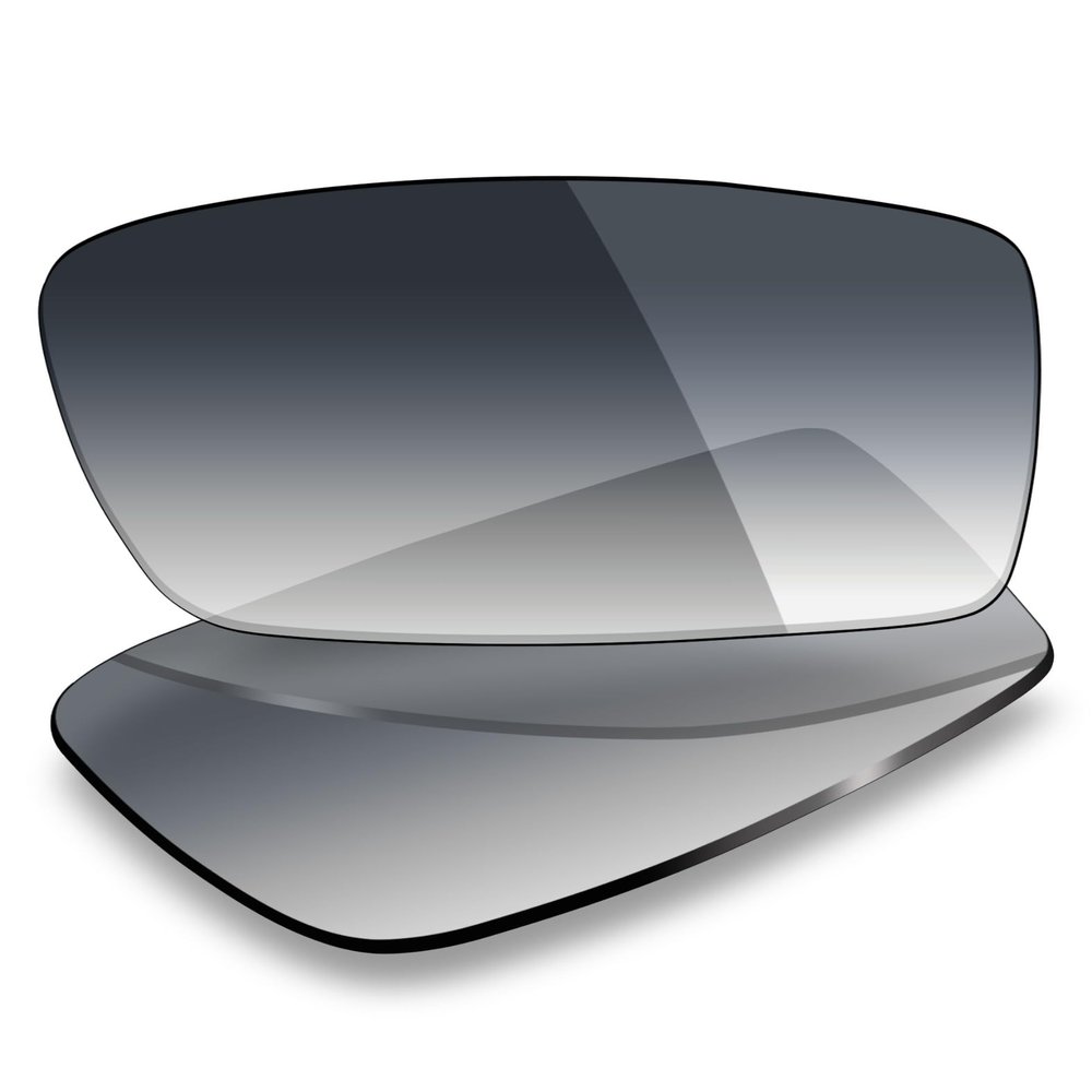 Mryok UV400 Replacement Lenses Compatible with Oakley Twitch Sunglasses, HD Polarized, UV Protection, Impact Resistant & Perfectly Fit - Grey Gradient Tint