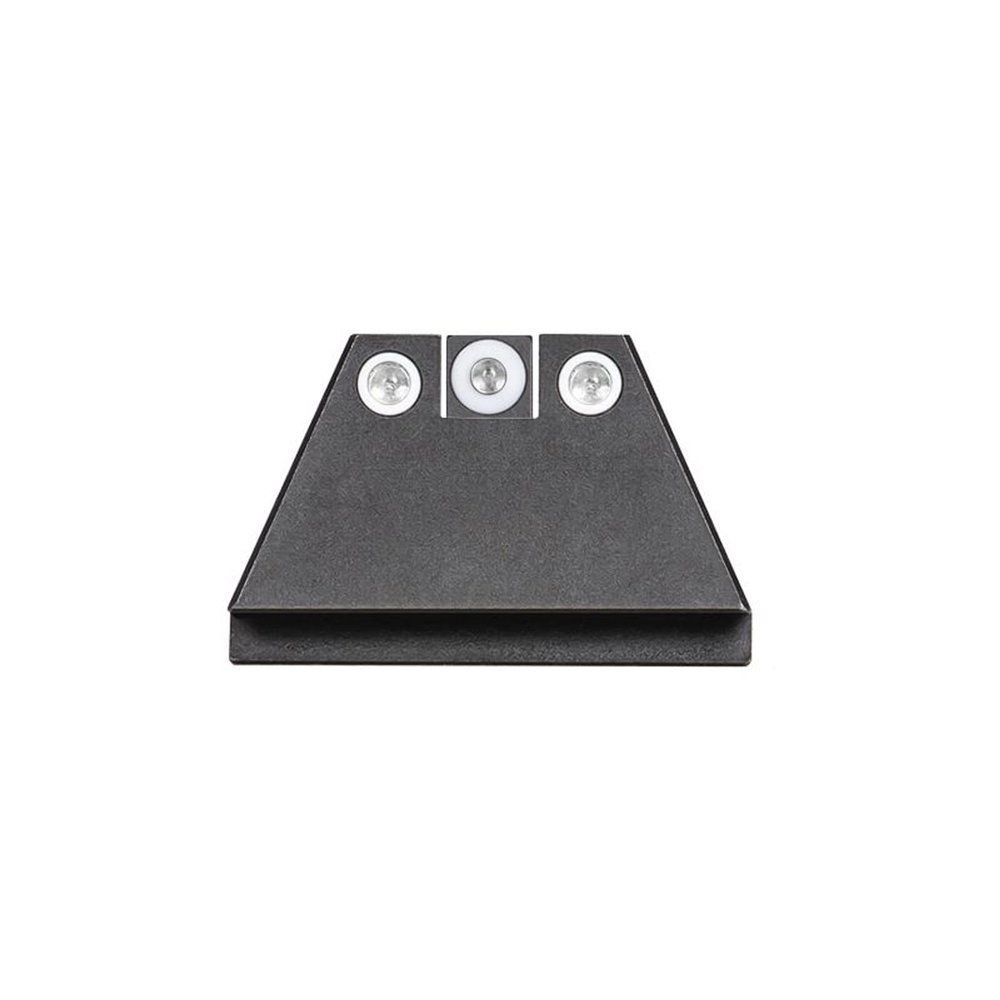 Night Fision Suppressor Height Night Sight Set Designed for Glk 17/19/34, White Front Right, White Rear Rings