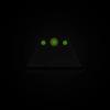 Night Fision Suppressor Height Night Sight Set Designed for Glk 17/19/34, White Front Right, White Rear Rings view 3