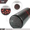 Day 1 Fitness High Density Muscle Foam Rollers - Sports Massage Rollers for Stretching, Physical Therapy, Deep Tissue, Myofascial Release - Ideal for Exercise and Pain Relief - Speckled Red, 18 view 4