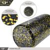 Day 1 Fitness High Density Muscle Foam Rollers - Sports Massage Rollers for Stretching, Physical Therapy, Deep Tissue, Myofascial Release - Ideal for Exercise and Pain Relief - Speckled Yellow, 12 view 4
