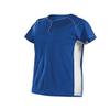 Alleson Athletic Women's Power Flex Fast Pitch Softball Jersey, Royal/White, X-Large