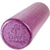 Day 1 Fitness High Density Muscle Foam Rollers - Sports Massage Rollers for Stretching, Physical Therapy, Deep Tissue, Myofascial Release - Ideal for Exercise and Pain Relief  Solid Purple, 18
