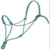 Weaver Leather Silvertip No. 95 Rope Halter, Small, Teal/Tan/Silver/White view 1