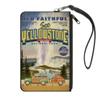 Buckle-Down womens Buckle-down Canvas Yellowstone Coin Purse, Multicolor, 4.25 x 3.25 US view 1