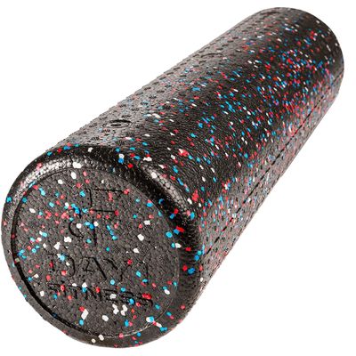 Day 1 Fitness High Density Muscle Foam Rollers - Sports Massage Rollers for Stretching, Physical Therapy, Deep Tissue, Myofascial Release - Ideal for Exercise and Pain Relief USA Speckled, 24